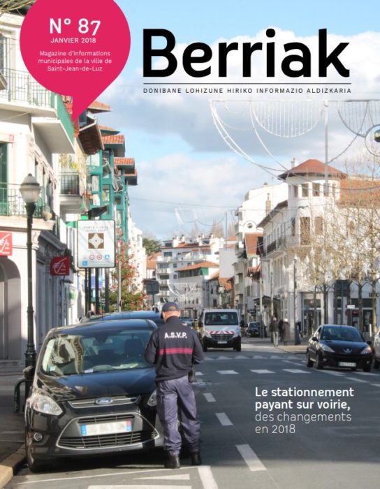 Couverture Berriak 87