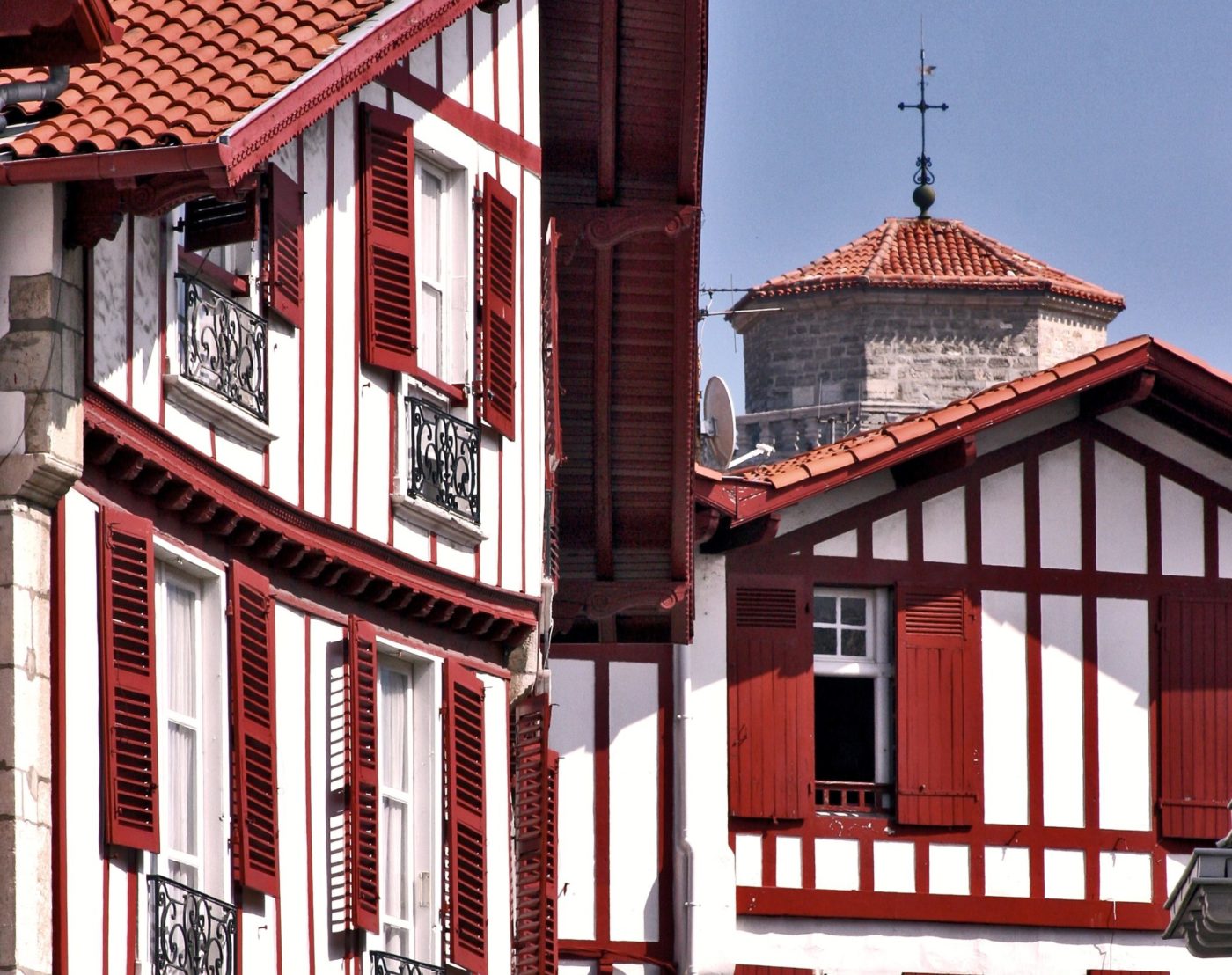 Façades Rue Mazarin Saint-Jean-de-Luz