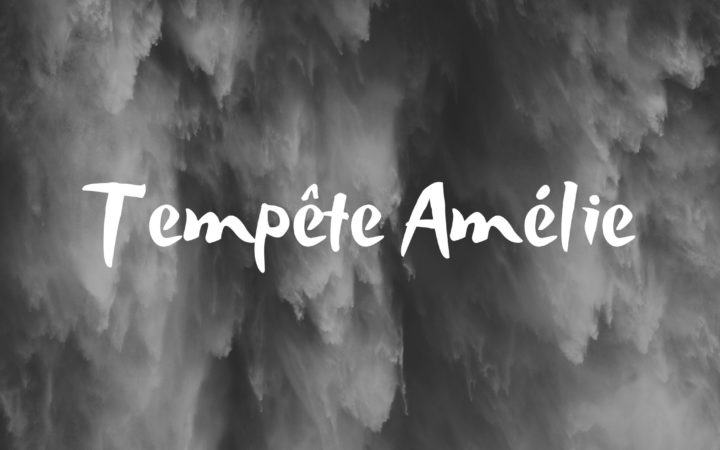 Tempête Amélie