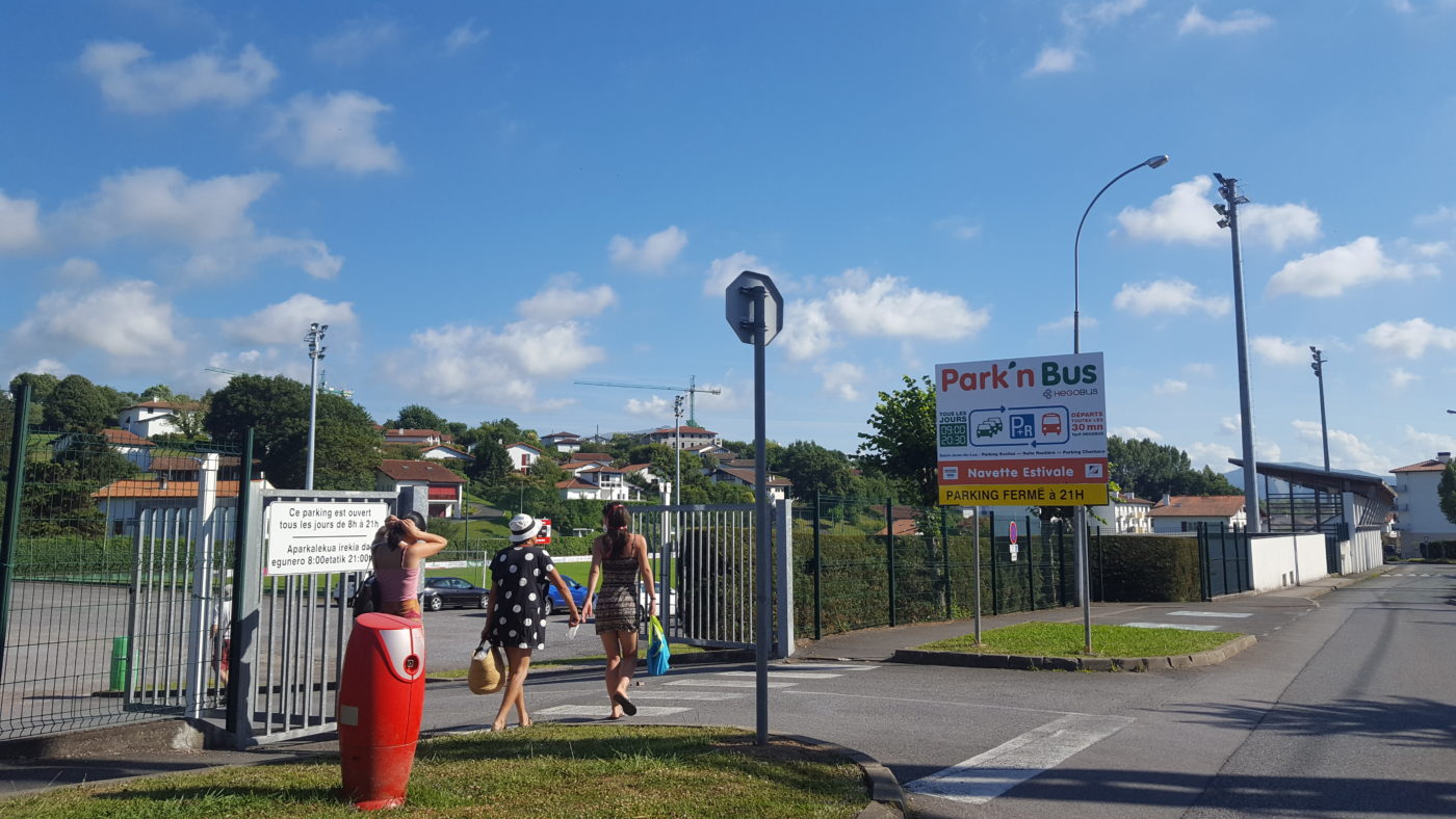 Des navettes Park’nbus pour accéder au centreville SaintJeandeLuz