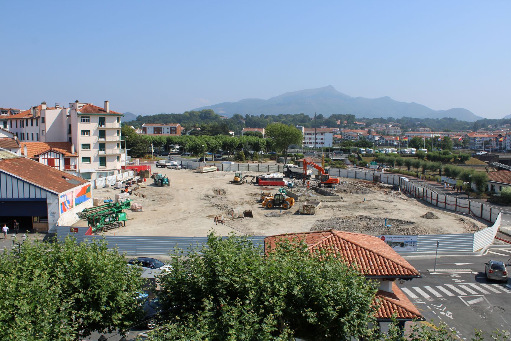 Parking de l’îlot Foch les parois moulées achevées, le chantier