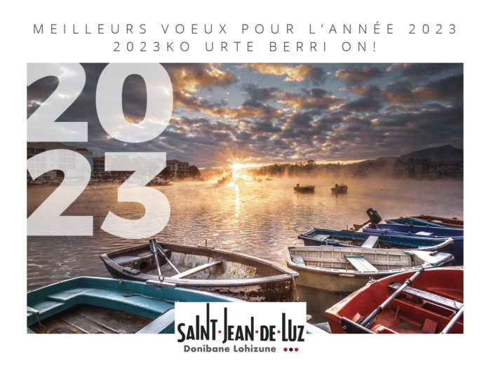 Carte Voeux Saint Jean De Luz 2023