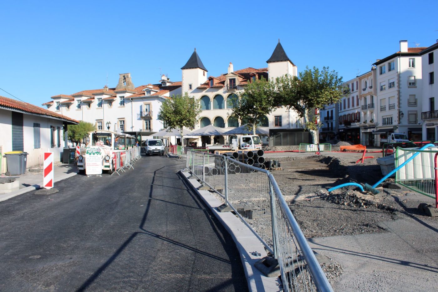 Aménagement de l’îlot Foch, le chantier se poursuit secteur place des