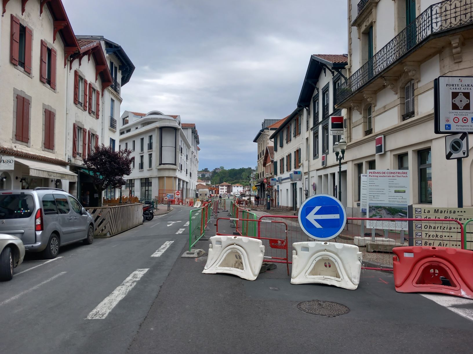 Aménagement de l’îlot Foch Echo de chantier SaintJeandeLuz