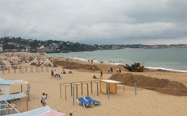 Grande Plage Protection Sable